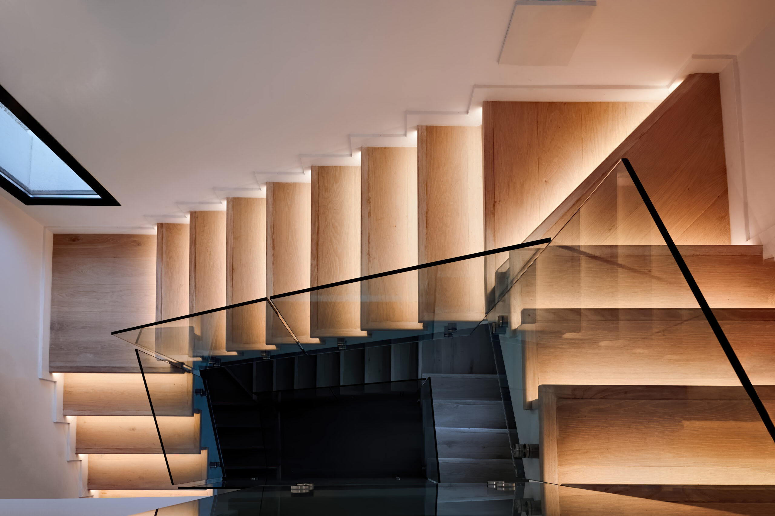 Wooden stairs in Limassol, Cyprus